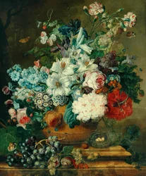 Kukka-asetelma, 1806